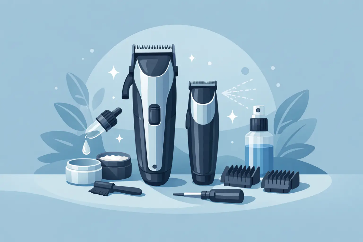 Cum intretii set clipper trimmer